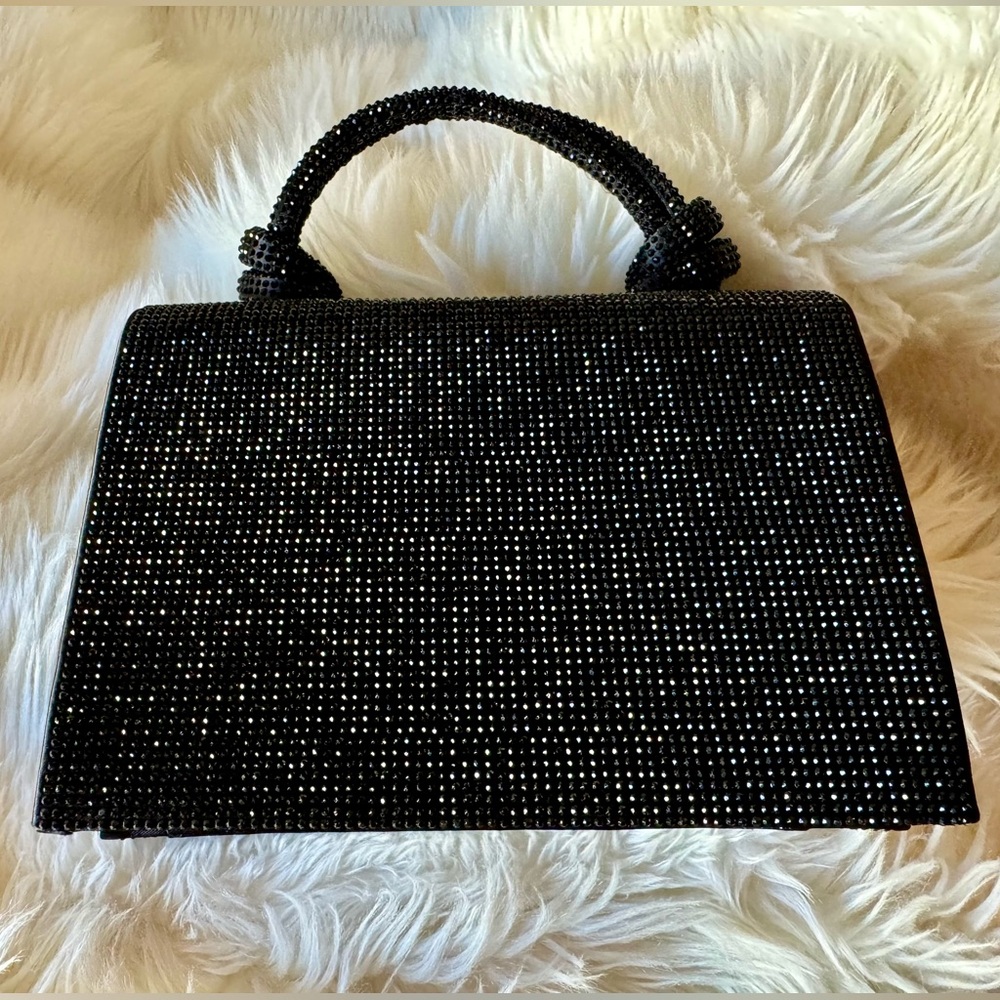 ZARA | Rhinestone Embellishment Top Handle - Picture 4 of 5